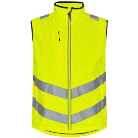 ENGEL Warnschutz Softshell Weste Safety 5156-237 Gr. L gelb (1/2)