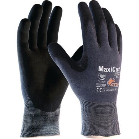 Schnittschutzhandschuhe MaxiCut® Ultra™ 44-3745 Größe 7 blau/schwarz EN 388 PSA-Kategorie II