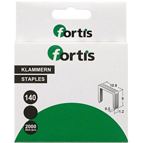 Fortis Heftklammer Typ 140, 10 mm a 2000 Stk. (1/3)