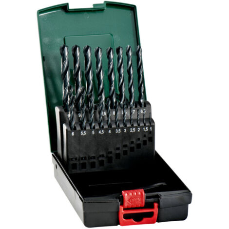 Metabo HSS-R-Bohrerkassette, 19-tlg. (1/3)