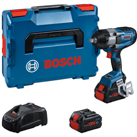 Bosch BITURBO Akku-Schlagschrauber GDS 18V-1000 C 2x 8,0 Ah und Lader in L-BOXX