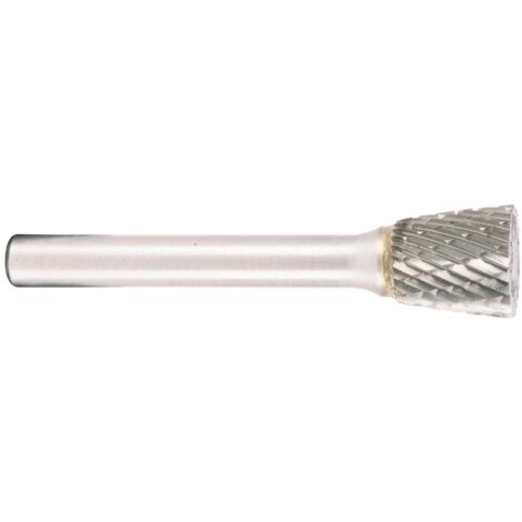 Projahn Hartmetallfräser, Form N Winkel 16° d1 9.6 mm, Schaftd. 6.0 mm Kreuzverzahnung (1/5)