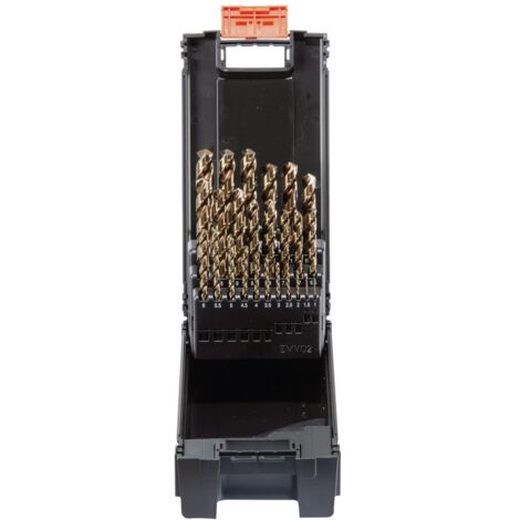 Projahn Kunststoff Kassette DIN 338 Typ SN 25-tlg. 1 - 13 mm/0,5 stgd. (1/5)