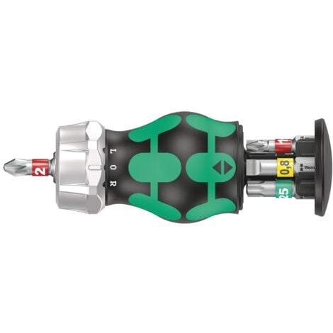Wera Kraftform Kompakt Stubby Magazin RA 1, 6-tlg.