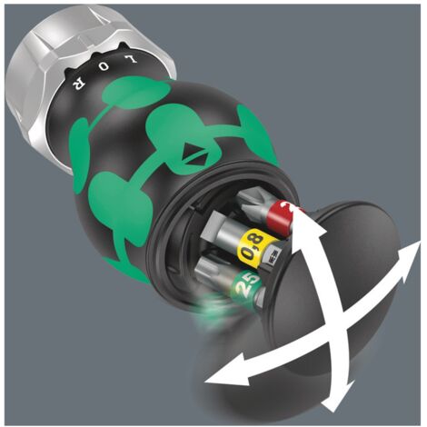 Wera Kraftform Kompakt Stubby Magazin RA 1, 6-tlg.