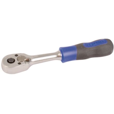 Projahn 1/4 professional Umschaltknarre mit ergonomic 2K-Handgriff Sicherheitsverriegelung 36 Zähne (1/5)