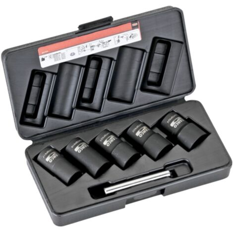 Bahco 1/2 Spezial Steckschlüssel-Satz (17, 19, 21, 22, 24 mm)