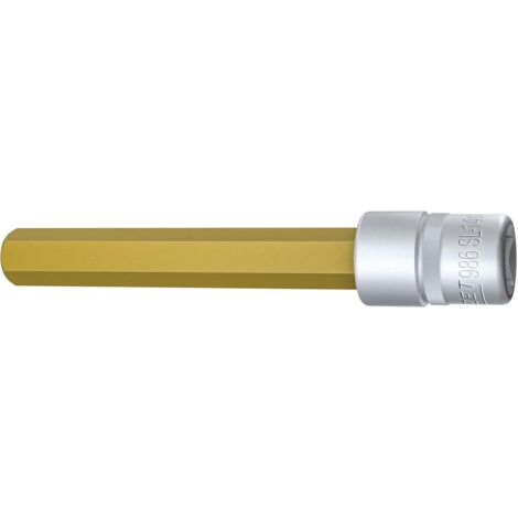 HAZET Schraubendreher-Steckschlüsseleinsatz 986SL-14, Vierkant hohl 12,5 mm (1/2 Zoll), Innen-Sechskant Profil, 14 mm