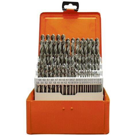 Projahn Bohrerkassette DIN 338 HSS-G 50-tlg. 1-5,9/0,1 mm TURBO (1/5)