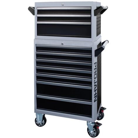 Projahn Werkstattwagen GALAXY - 7 Schubladen 188-teilig - Abschließbar Blau/Anthrazit