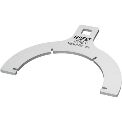 Hazet Kraftstofffilter-Lösewerkzeug, Vierkant hohl 12,5 mm (1/2), Rillenprofil, 160 mm (1/5)