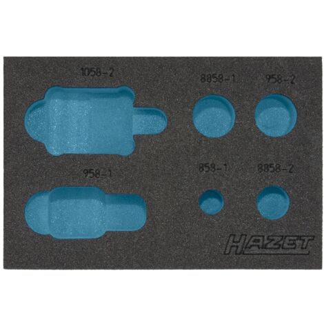 Hazet 2-Komponenten Weichschaumeinlage 163-217L, (LxB) 172 x 114 mm (1/3)