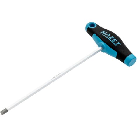 Hazet Schraubendreher, mit T-Griff 828-6, Innen Sechskant Profil, SW 6 mm (1/3)