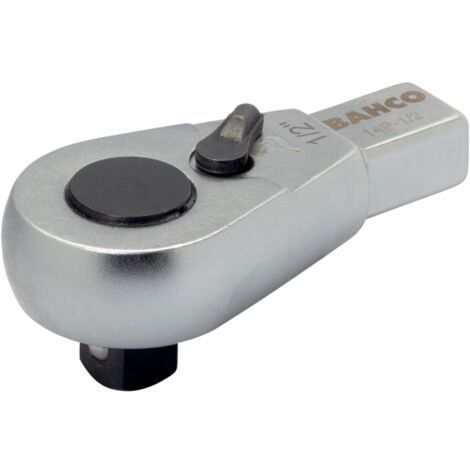 Bahco Durchsteck-Einsteckknarre, birnenförmig, 1/2, 14 x 18 mm (1/4)