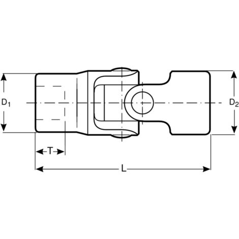 Bahco Belzer Steckschlüsseleinsatz – 30 Mm, Sechskant, 1/2" Antrieb, Aus Hochleistungsstahl, Verchromt