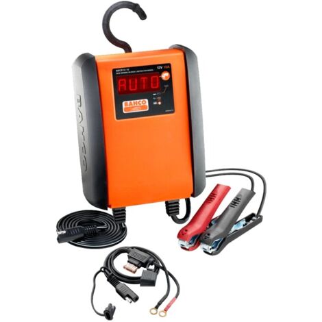 Bahco Vollautomatisches Mikroprozessor Batterieladegerät BBCE12-10, 10 Ampere, 8-stufig (1/5)