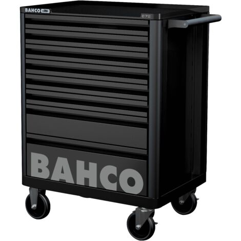 Bahco Campaign Werkstattwagen mit 8 Schubladen, schwarz (RAL 9005)