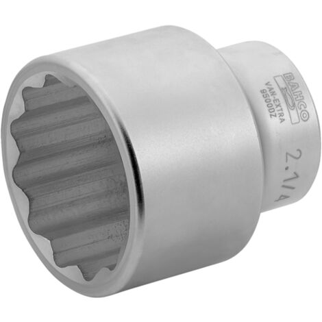 Draper 492 Elora Steckschlüsseleinsatz – 3/4“ Vierkantantrieb, Größe 1 1/8“ AF | Aus Chrom-Vanadium-Stahl, Verchromt
