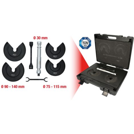 KS Tools Universal-Teleskop-Centerspanner-Satz für innenliegende Federn, 9-tlg