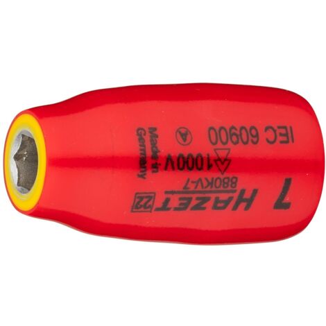 Hazet 880KV-7 Steckschlüssel-Einsatz 3/8" VDE 7 mm (1/5)