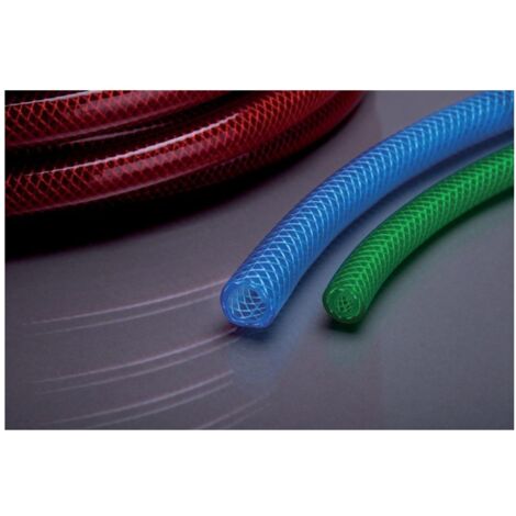 Gewebeschlauch PVC 81R mit Einlage 13x3,0mm 50m rot transparent APD (1/2)
