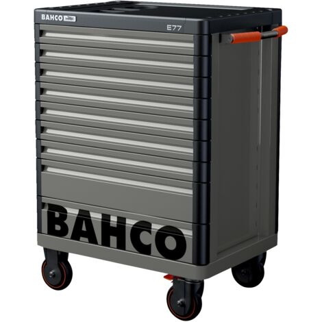 Bahco Premium Werkstattwagen mit 9 Schubladen, grau