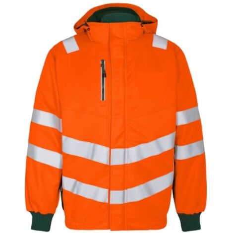 ENGEL Warnschutz Pilotenjacke Safety 1247-935-101 Gr. L orange/grün (1/2)