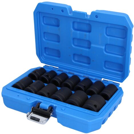 Brilliant Tools 1/2 Kraft-Stecknuss-Satz, Sechskant, 13-tlg., kurz (1/5)