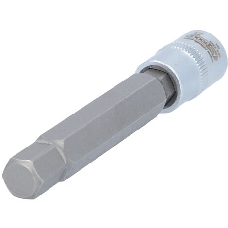KS Tools 3/8 Bit-Stecknuss für Innensechskant-Schrauben am Bremssattel, 11 mm, 100 mm lang (1/4)