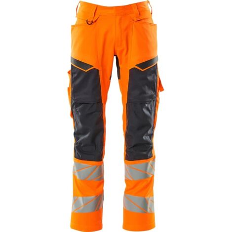 Mascot Warnschutz Bundhose 19579-236-14010 Gr. 64 hi-vis orange/schwarzblau