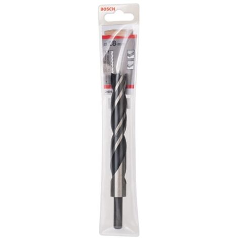 Bosch Holzspiralbohrer Standard, 18 x 130 x 180 mm, Schaft-Ø 10 mm