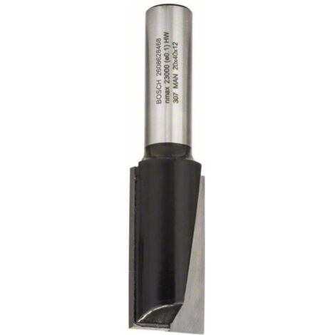 Bosch Nutfräser Standard for Wood 12 mm D1 20 mm L 40 mm G 81 mm