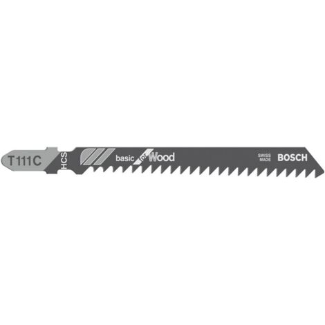 Bosch Stichsägeblatt T 111 C Basic for Wood - 100 Stück