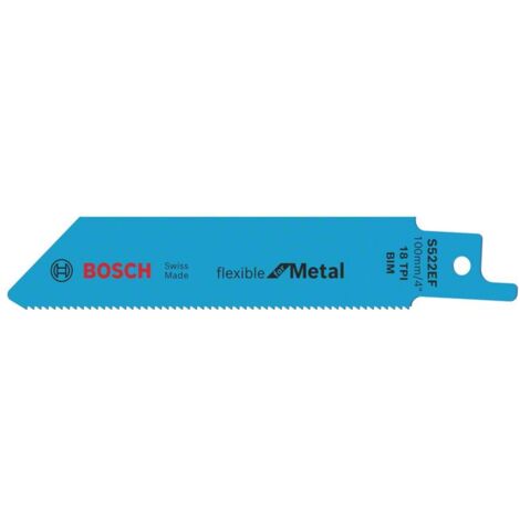 Bosch Säbelsägeblatt S 522 EF, Flexible for Metal, 2er-Pack