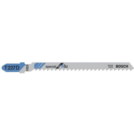 Bosch Stichsägeblatt T 227 D, Special for Alu 100 Stk