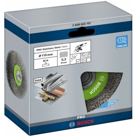 Bosch PRO Metal Clean Scheibenbürste – 80 Mm, Ve Produktbild-Vorschau 4