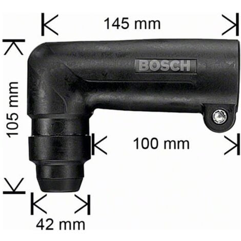 Bosch Winkelbohrkopf F R Leichte Bohrh Mmer Mit Sds Plus Aufnahme Mm