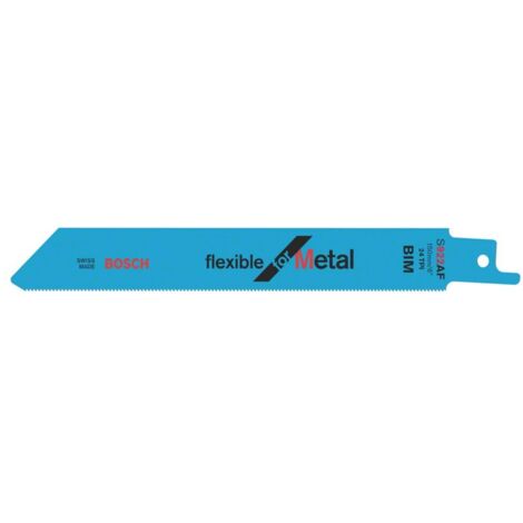 Säbelsägeblatt S 922 AF flexibel für Metall BOSCH 2608656036