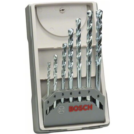 Bosch Steinbohrer-Set CYL-1, 7tlg., 3, 4, 5, 6, 6, 7, 8 mm - 2607017079