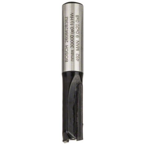 Schlitzfräser 8 mm D1 9 mm L 20 mm G 51 mm BOSCH 2608628382