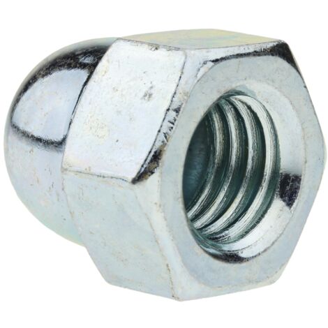 Reidl DIN 1587 Sechskant-Hutmutter, hohe Form M 20, Stahl galvanisch ...