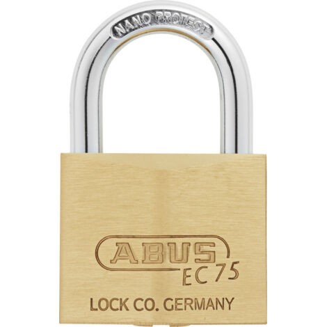 ABUS Vorhangschloss Messing 75/40 gl.-7342