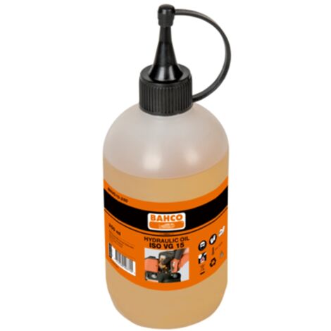 Bahco Hydraulik-Öl ISO VG15, Ersatzflasche a 250 ml