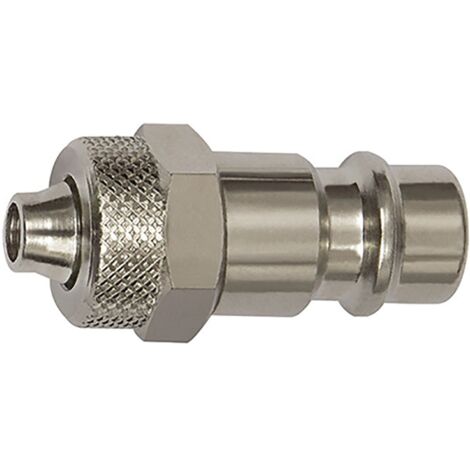 Riegler Nippel für Kupplungen NW 7,2 - NW 7,8, Stahl, für Schlauch 10x8 (1/2)