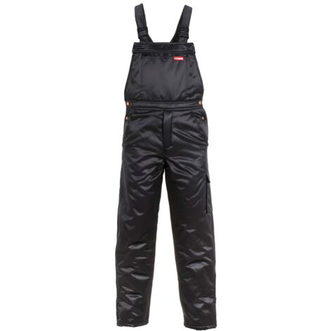 Planam Kälteschutzlatzhose Piloten Outdoor Gletscher 0371 Gr. M schwarz (1/5)