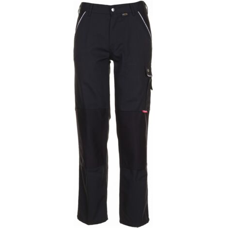 Planam Pantaloncini Da Lavoro Canvas 320 Blu Reale - Resistenti, Tasche Rinforzate, Vita Elastica, Taglio Confortevole
