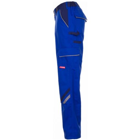 PLANAM HighLine Damen Latzhose kornblau/marine/zink