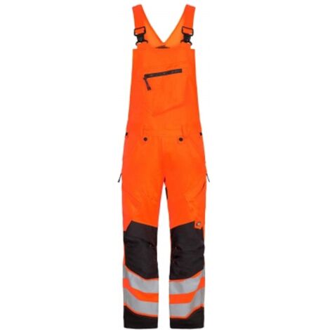 ENGEL Warnschutz Latzhose Safety Herren 3544-314 Gr. 28 orange/anthrazit grau (1/2)