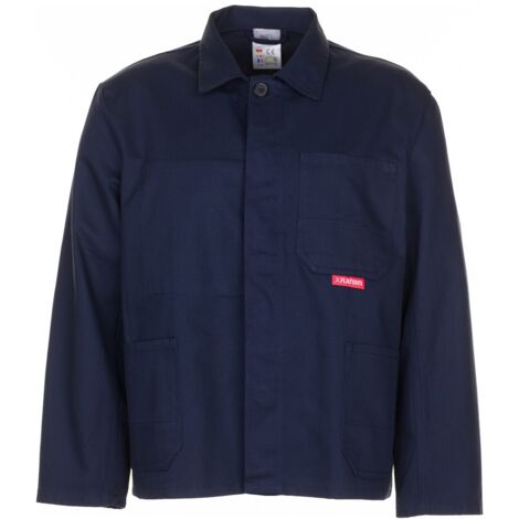 Planam Herren Bundjacke Größe 58 - Blaue Arbeitsjacke Mit Vielen Taschen Modell 1551