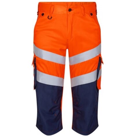ENGEL Warnschutzhose Safety 6544-319-10165 Gr. 50 orange/blue ink (1/2)